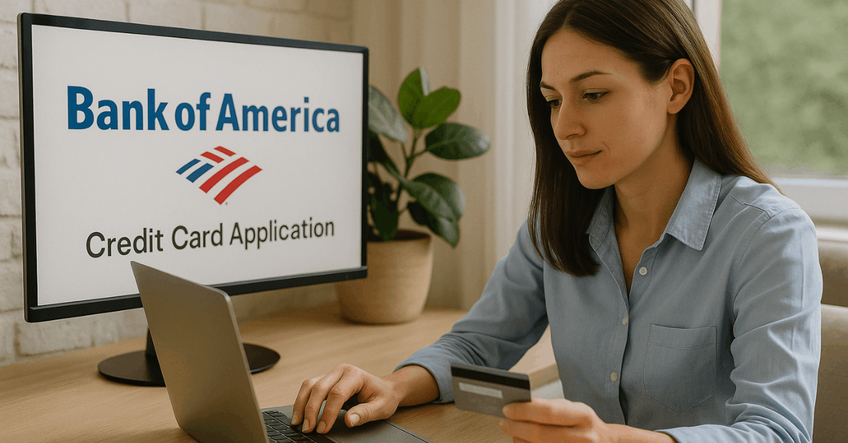 Bank of America: Learn How to Apply for a Credit Card